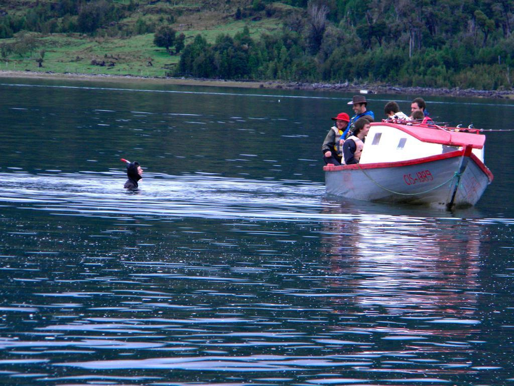 Posada Queulat Puerto Puyuguapi Dış mekan fotoğraf